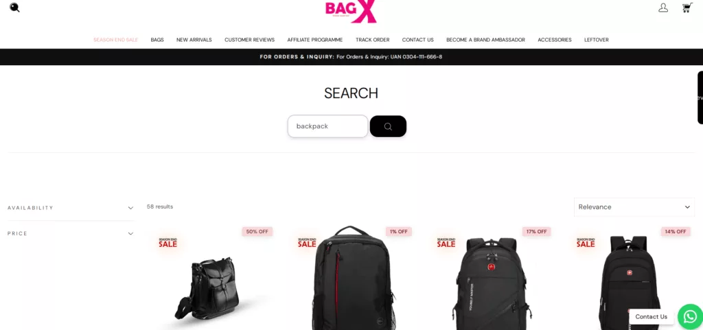 Bag X (Bag X Enterprises)