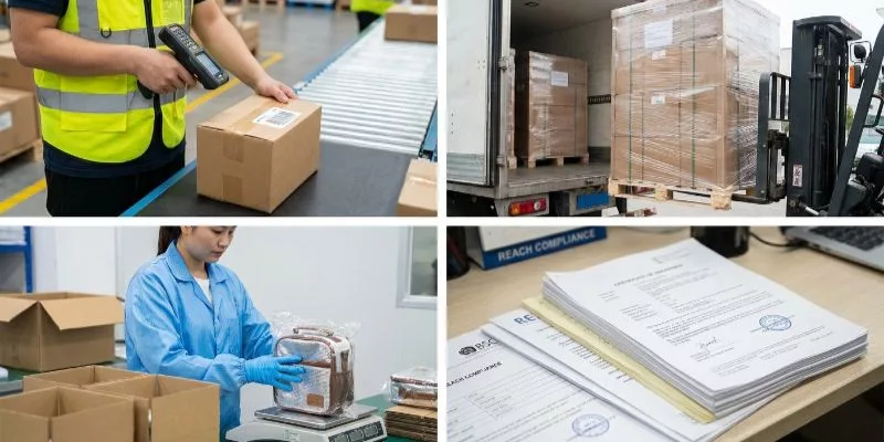 Logistics, QA, and Compliance Execution