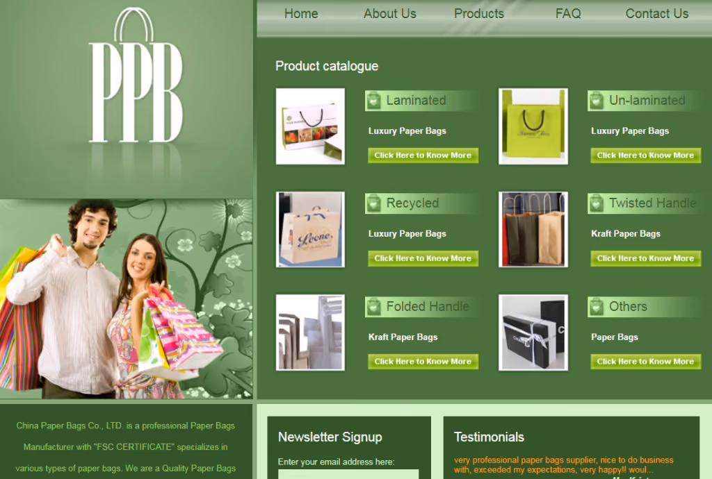 China Paper (Perfect) Bags Co., Ltd.