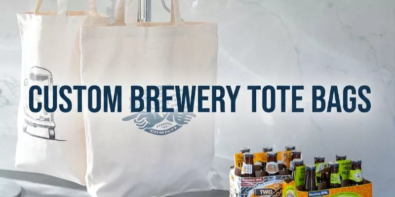 Custom Brewery Tote Bags