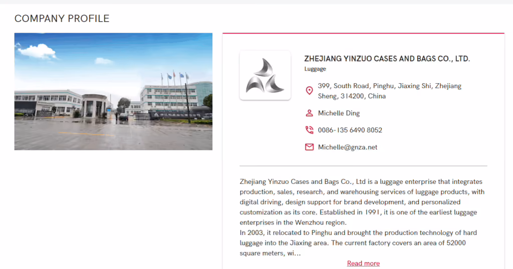 Zhejiang Yinzuo Cases & Bags