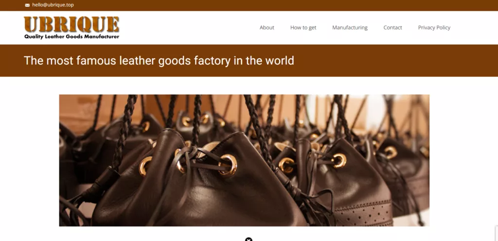 Ubrique Leather Goods