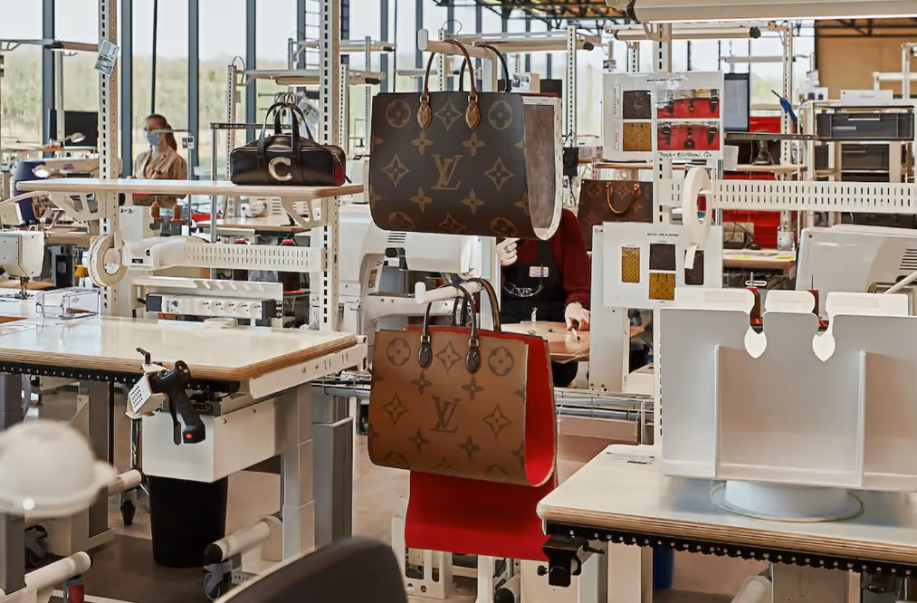 louis vuitton bag factory